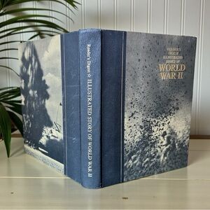 Reader’s Digest Illustrated Story of World War II (1969) Vintage History Book